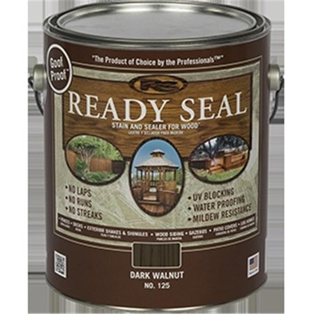 READY SEAL 125 1g Stain & Sealer for Wood - Dark Walnut RE327642